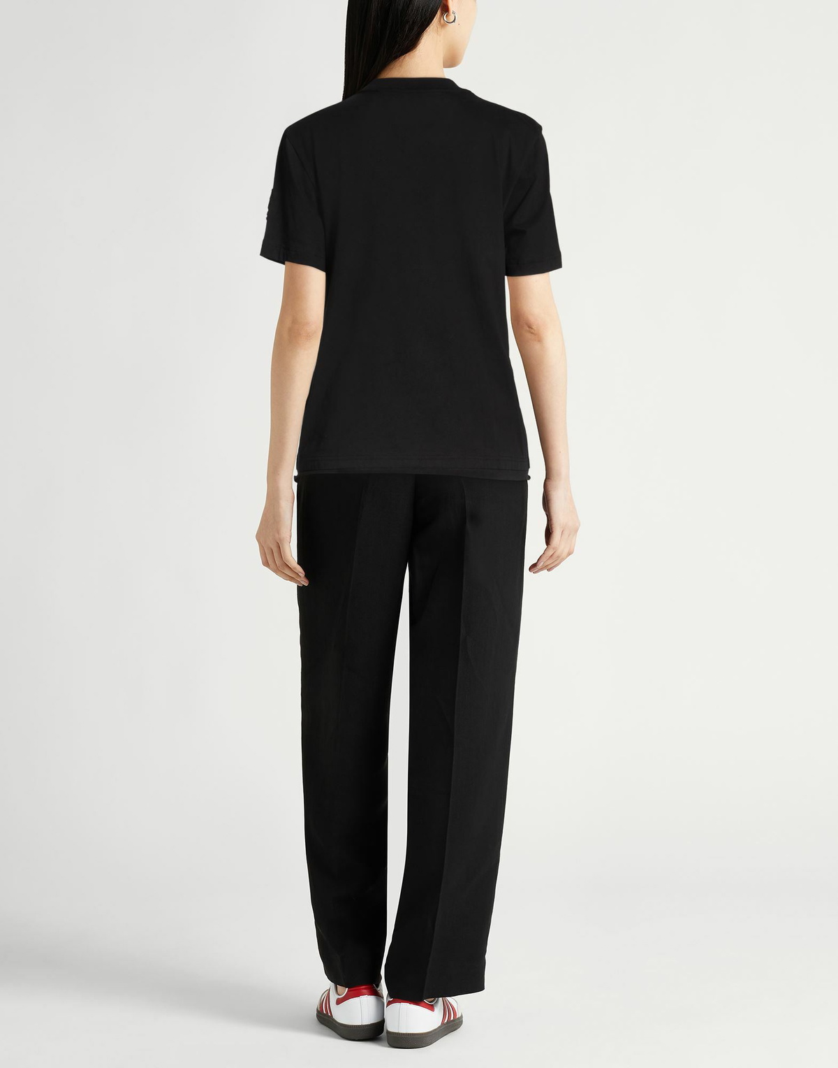 Moncler X Willow Smith Womens T-shirt in Black