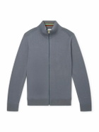 Paul Smith - Merino Wool Zip-Up Cardigan - Gray