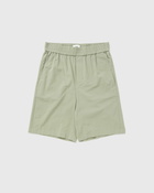 Ami Paris Elasticated Waist Bermuda Green - Mens - Casual Shorts