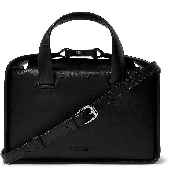 Photo: 1017 ALYX 9SM - Leather Messenger Bag - Black