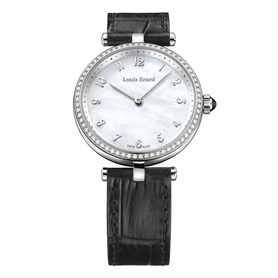Louis Erard Romance Quartz White Dial Ladies Watch 11810SE34.BDBB5
