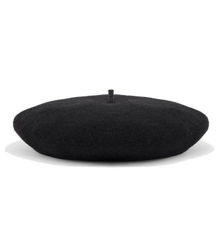 Photo: Brunello Cucinelli Monili Beads wool beret
