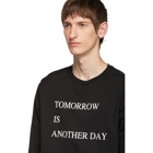 TAKAHIROMIYASHITA TheSoloist. Black Tomorrow Is Another Day Long Sleeve T-Shirt