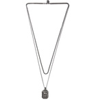 Alexander McQueen - Burnished Silver-Tone Necklace - Silver