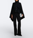 Junya Watanabe Draped wool and cotton-blend cardigan