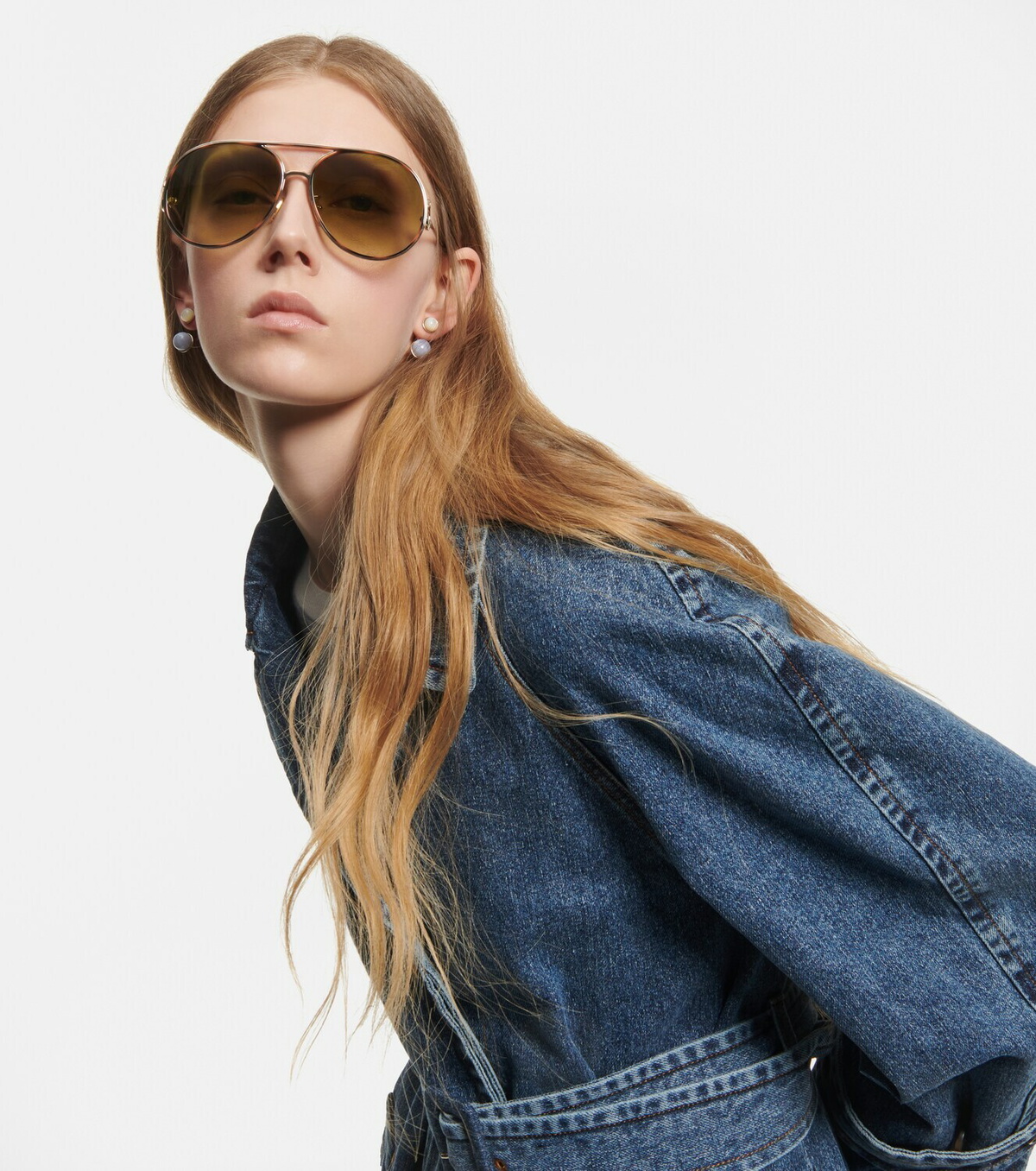 Chloe - Austine aviator sunglasses Chloe