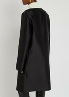 Toteme Silk-taffeta Coat Black