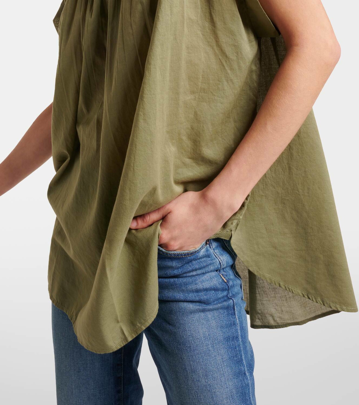Nili Lotan Normandy cotton blouse