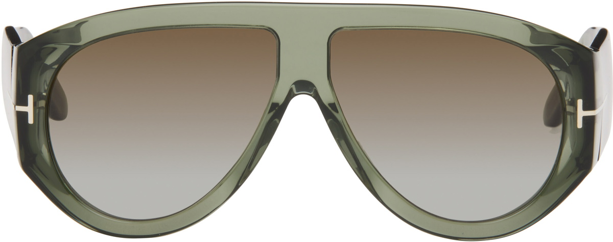 TOM FORD Green Bronson Sunglasses
