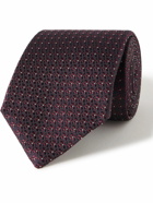 Canali - 8cm Silk-Jacquard Tie