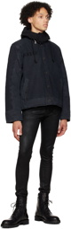 John Elliott Black Paneled Deck Jacket