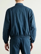 Auralee - Cotton-Twill Blouson Jacket - Blue