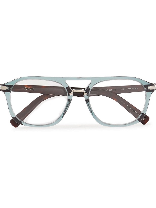 Photo: Dior Eyewear - DiorBlackSuitO N1I Aviator-Style Acetate Optical Glasses