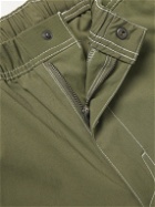 Nike - ACG Straight-Leg Convertible Belted Stretch-Canvas Cargo Trousers - Green