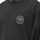 WTAPS Men's Long Sleeve Urban Transition T-Shirt in Black