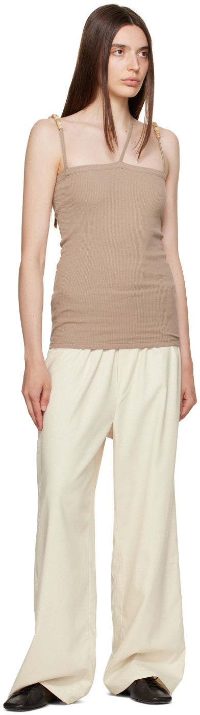 Baserange Beige Tav Tank Top Baserange