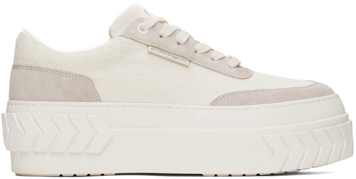 Photo: both Off-White & Taupe Tyres Platform Low Sneakers