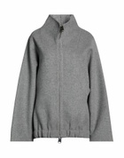Khaite Womens Jacket in Grey