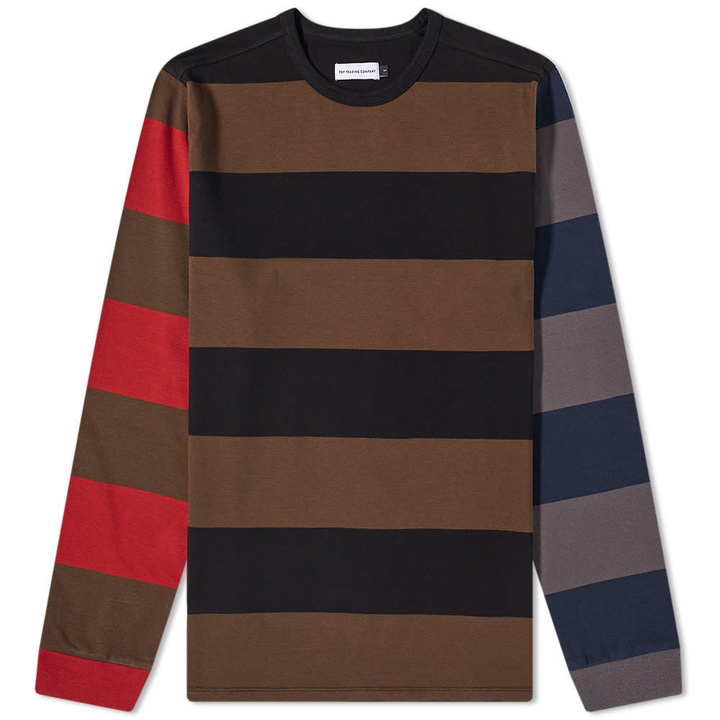 Photo: POP Trading Company Long Sleeve Multistripe Tee