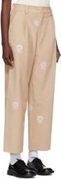 Soulland Beige Aidan Trousers