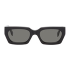 RETROSUPERFUTURE Black Teddy Rectangular Sunglasses