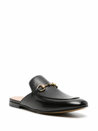 Gucci Black Horsebit Leather Loafers