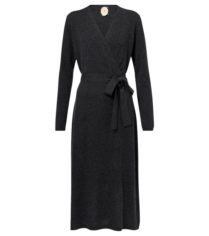 Photo: Jardin des Orangers Wool and cashmere wrap dress