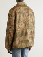 MANAAKI - Niha Camouflage-Print Denim Jacket - Green