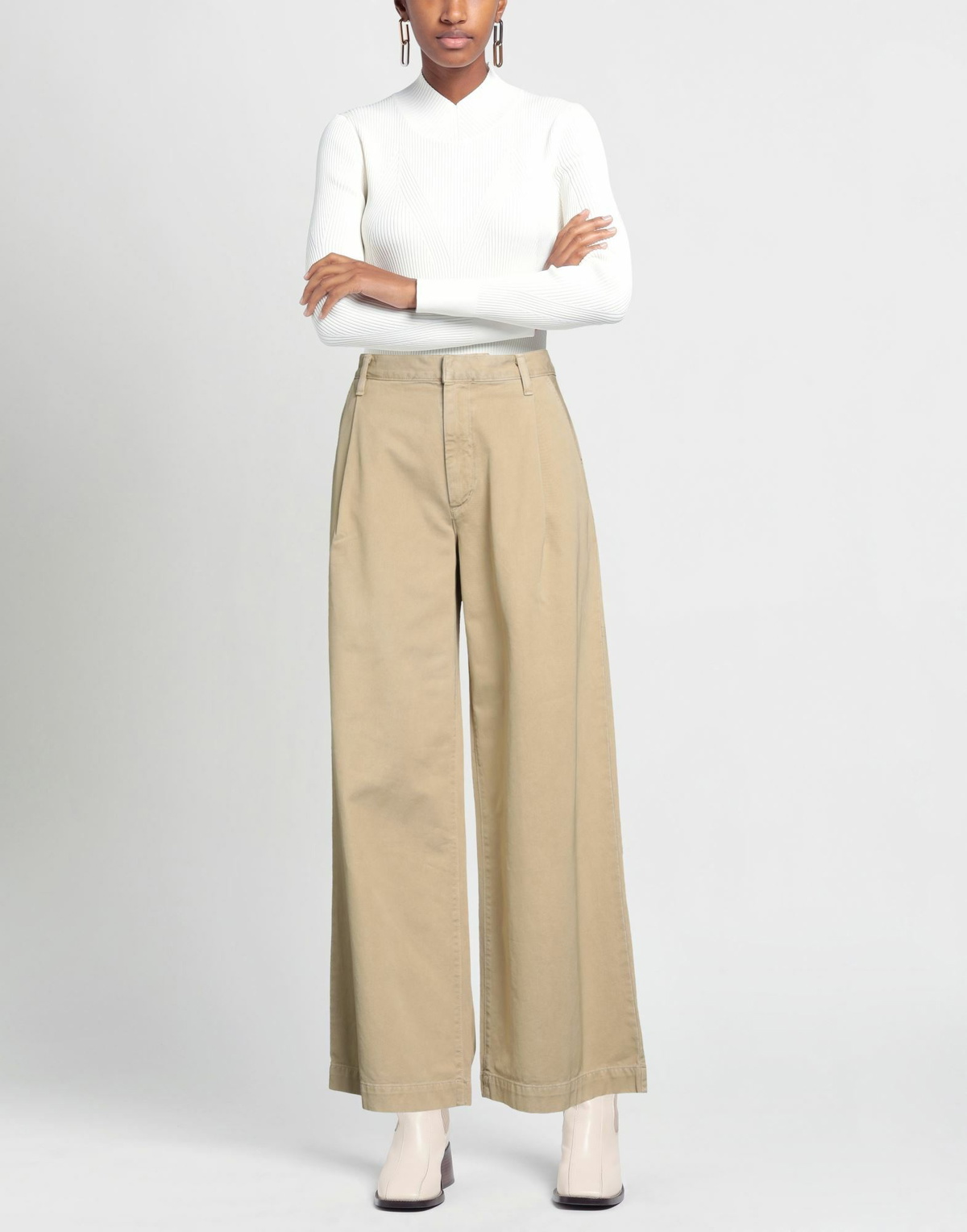 Agolde Womens Pants in Sand