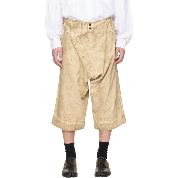 Photo: Vivienne Westwood Beige Inferno Denim Shorts