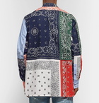 Loewe - Patchwork Printed Cotton-Poplin Shirt - Multi