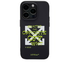 Off-White Men's The Opposite Arrow Iphone 14 Pro Case in Black