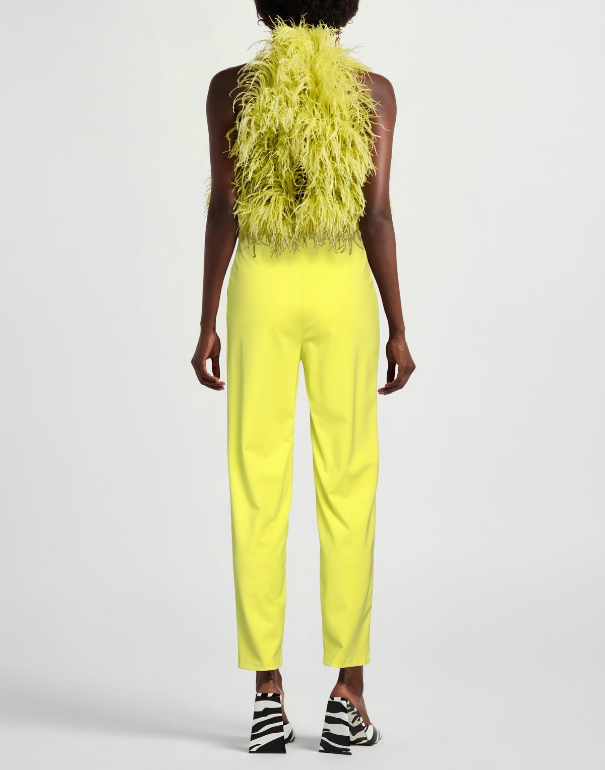 Manila Grace Womens Pants Lime in Green