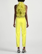 Manila Grace Womens Pants Lime in Green