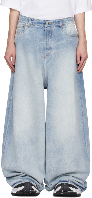 Photo: VETEMENTS Blue Oversized Baggy Jeans