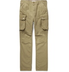 nonnative - Commander Tapered Cotton-Ripstop Cargo Trousers - Beige