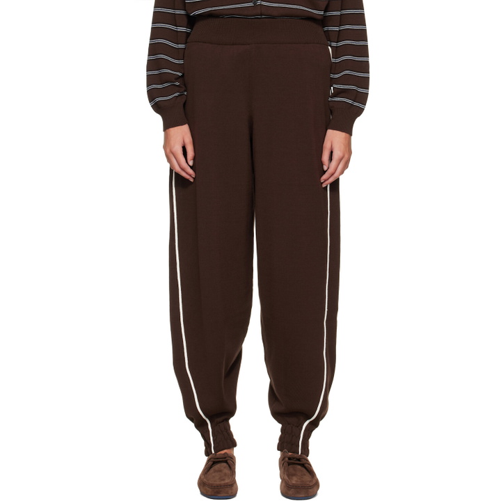 Photo: Cordera Brown Organic Cotton Sporty Lounge Pants