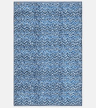 Missoni Azul Zigzag cotton terry beach towel