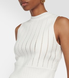 Victoria Beckham Pointelle knit top