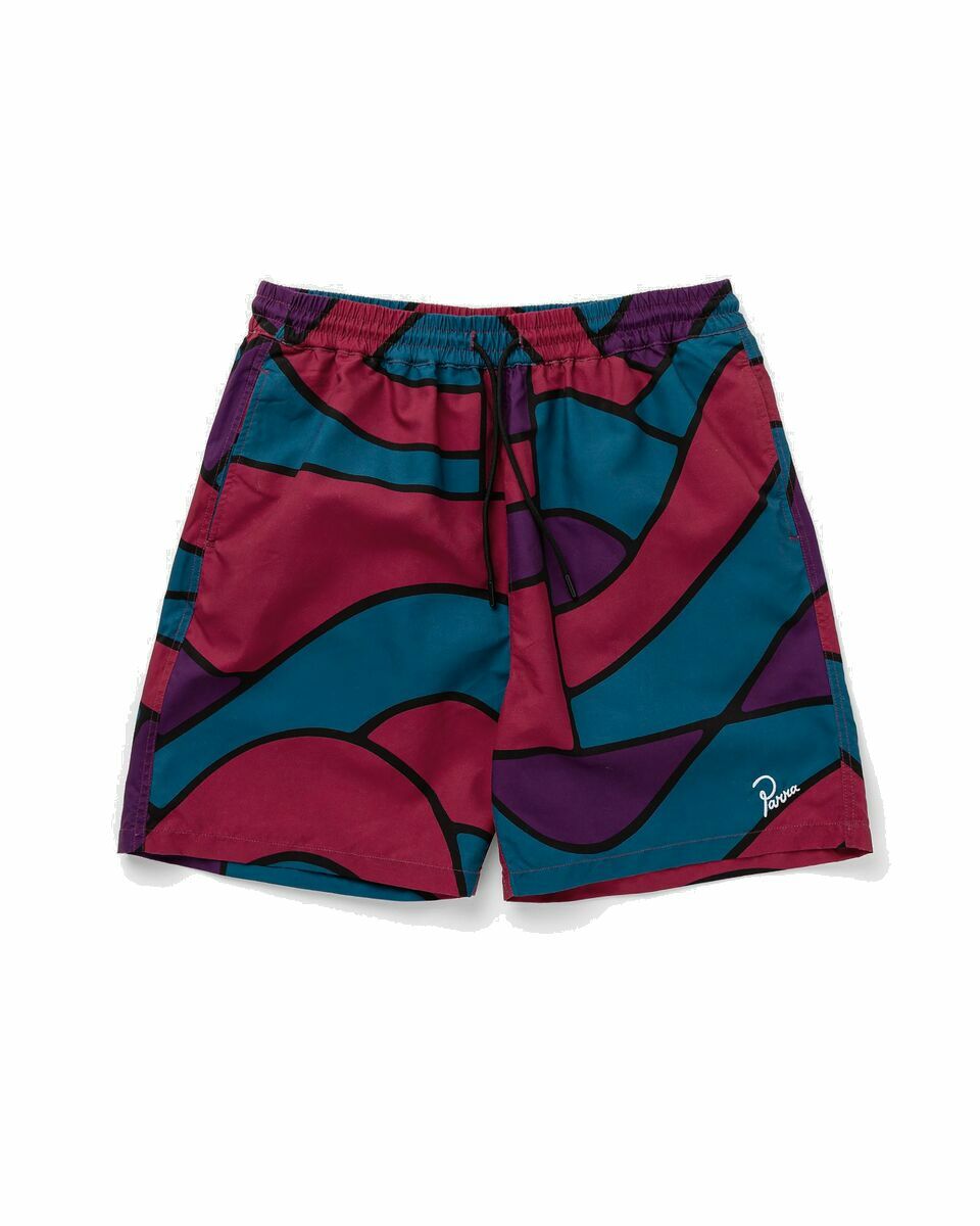 Photo: By Parra Mountain Waves Swim Shorts Multi - Mens - Swimwear