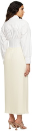 Renaissance Renaissance White Giulia Maxi Dress