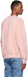 Sporty & Rich Pink Cotton Sweatshirt