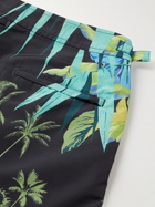 Orlebar Brown - Setter Slim-Fit Short-Length Printed Swim Shorts - Blue