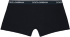 Dolce & Gabbana Two-Pack Navy Boxer Briefs