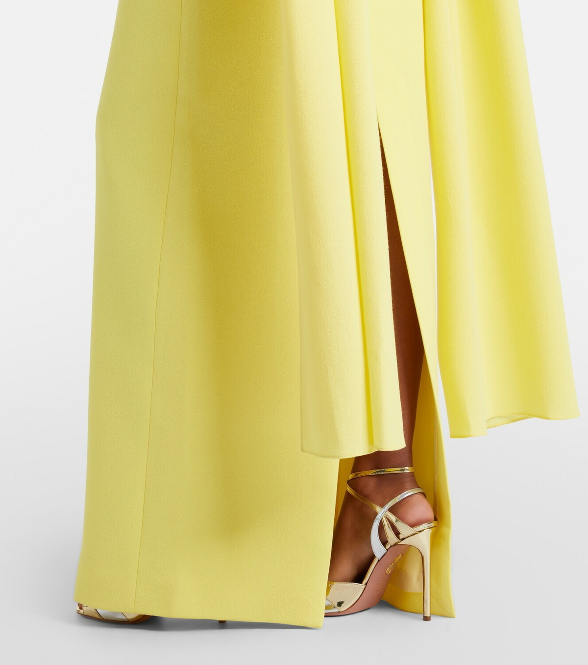 Emilia Wickstead Zaira draped crêpe gown