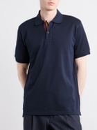 Paul Smith - Cotton-Piqué Polo Shirt - Blue