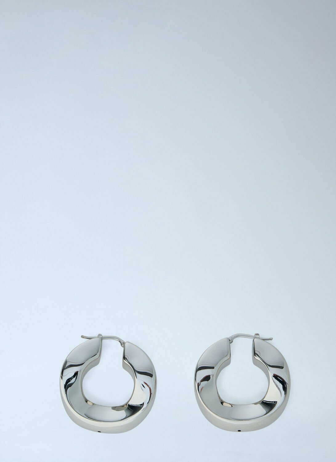 Jil Sander Sculpted Hoop Earrings