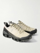 ON - Cloudwander Waterproof Rubber-Trimmed Mesh Trail Running Sneakers - White