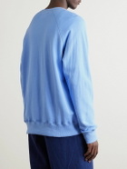 Bather - Organic Cotton-Jersey Sweatshirt - Blue
