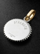 Foundrae - Strength Baby 18-Karat Gold Diamond Pendant